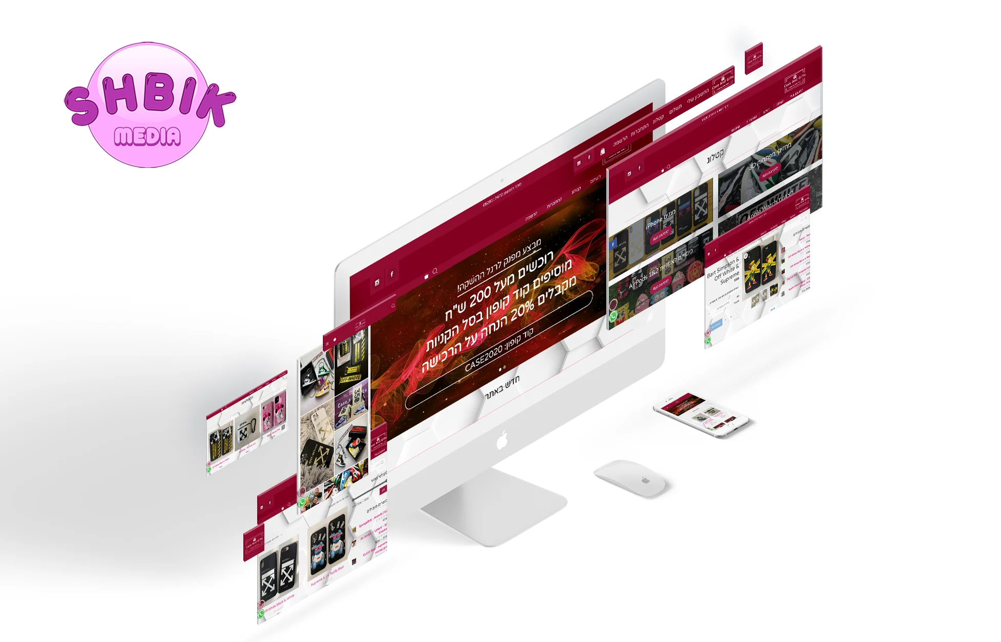 קייס אנד גיפטס - אתר תדמית